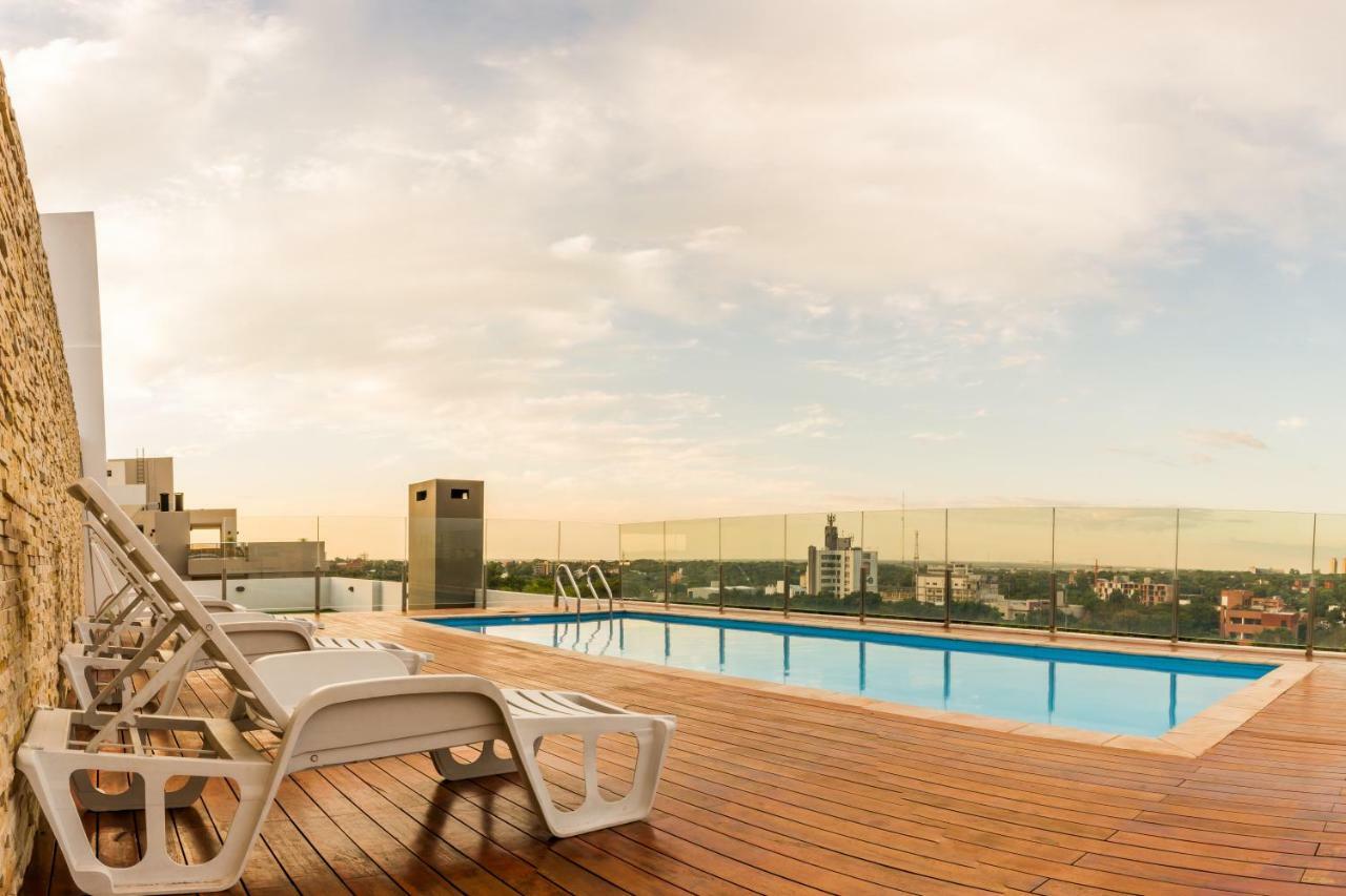 Departamento Moderno En Asuncion Villa Morra Esterno foto